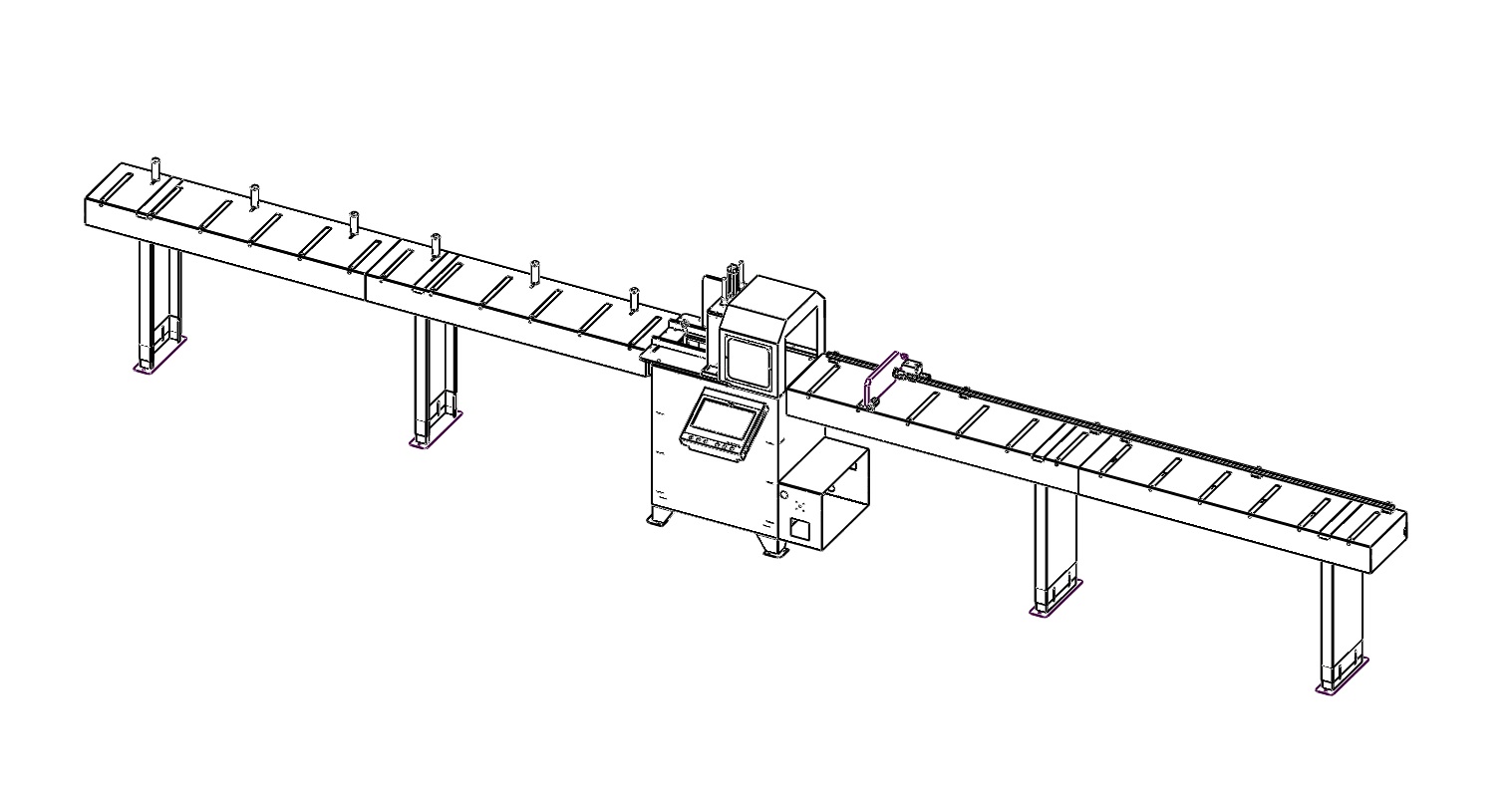 RQ-2080H - Isolated Roller Shutter Box Cutting Machine